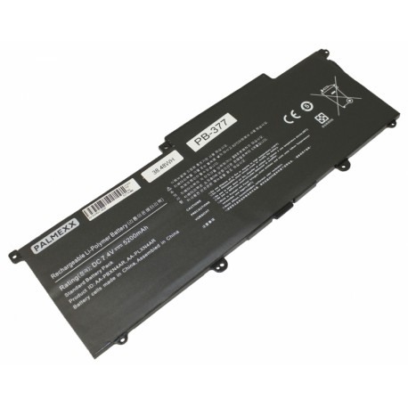 Аккумулятор для ноутбука Samsung NP900X3 / AA-PBXN4AR (7,4V 5400mAh 40Wh) /черный/