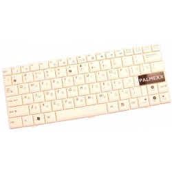 Клавиатура для ноутбука Asus Eee PC 1000 /белая/