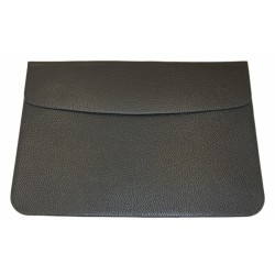 Чехол MacCase для MacBook Air 11.6" кожзам /черный/