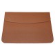 Чехол MacCase для MacBook Air 11.6" кожзам /коричневый/