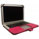Чехол PALMEXX Книга для MacBook 12" /малиновый/