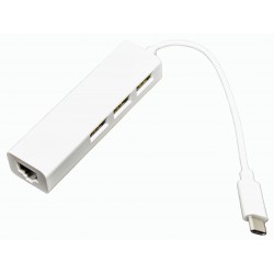 Переходник PALMEXX USB C-type - 3xUSB+Ethernet (Hub)