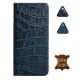 Кожаный чехол PALMEXX для Apple iphone 6/6S крокодил /синий/