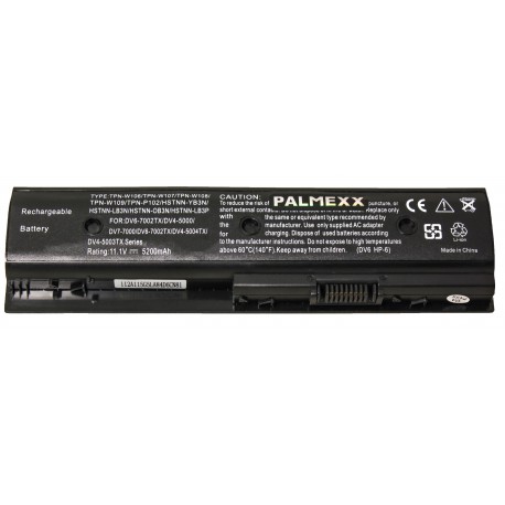 Аккумуляторная батарея PALMEXX для ноутбука HP MO06 (11.1V 5200mAh) /черная/