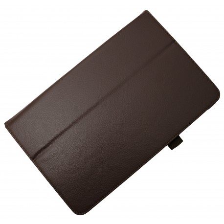 Чехол PALMEXX для Samsung Galaxy Tab E 9.6 SM-T561N "SMARTSLIM" кожзам /коричневый/