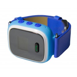 Детский GPS трекер часы-телефон / голубой