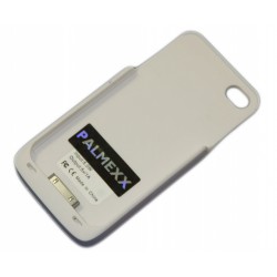 Адаптер QI-чехол для Apple iPhone 4 /белый/