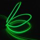 Светящиеся наушники " GLOW EL" /зеленый/