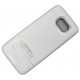 Чехол-книга с аккумулятором для Samsung Galaxy S6/S6 Edge /4200mAh/белый/