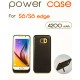 Чехол-книга с аккумулятором для Samsung Galaxy S6/S6 Edge /4200mAh/белый/