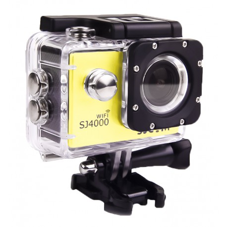 Экшн-камера SJCAM SJ4000 WiFi /желтый/