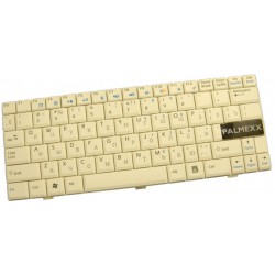 Клавиатура для ноутбука MSI Wind U100 /белая/