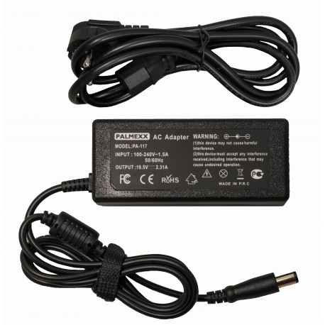 Блок (адаптер) питания PALMEXX для ноутбука Dell (19.5V 2.31A, 7.4*5.0)