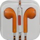 Наушники для iPhone 4 / 5 /оранжевые/