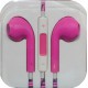 Наушники для iPhone 4 / 5 /розовые/