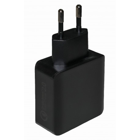Зарядное устройство Qualcomm Quick Charge 2.0 сети USB /5V-2A quick charge, 9V-2A, 12V-1.5A/