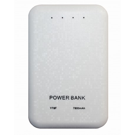 Портативный внешний аккумулятор PALMEXX /7800mAh/ (белый)