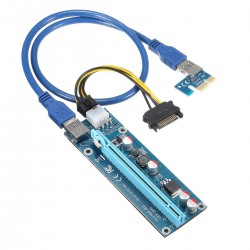 Райзер 12v 6pin ver 006C PCI-E PCI Express Riser USB 3.0