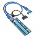 Райзер 12v 6pin ver 006C PCI-E PCI Express Riser USB 3.0