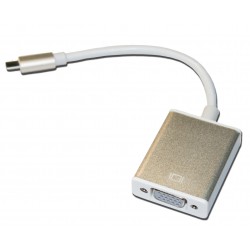 Кабель PALMEXX UsbC-VGA / золото