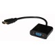 Кабель PALMEXX HDMI - VGA-AUDIO черный