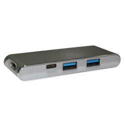 Хаб Type-C с HDMI и картридером YC-204