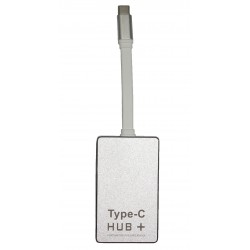 Хаб Type-C с HDMI и картридером YC-210