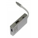 Хаб Type-C с HDMI и картридером YC-210