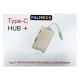 Хаб Type-C с HDMI и картридером YC-210