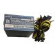 Блок питания BTCDIGGER LL1500PP 90PLUS gold 1500W 100-240VAC 63Hz 12V 125Amax, 7xSATA, 5xmolex, 24pin, 6x(6+2)pin, 8pin