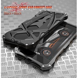 Чехол LUPHIE для IPHONE7 CREATIVE SPORTS CAR / черный+черный