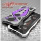 Чехол LUPHIE для IPHONE7 CREATIVE SPORTS CAR / серебро+сиреневый