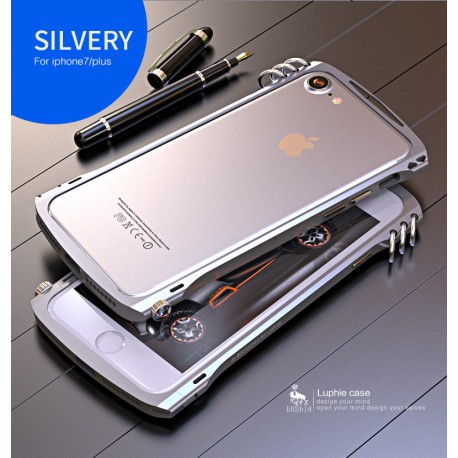 Чехол LUPHIE для IPHONE7 ALIEN / серебро
