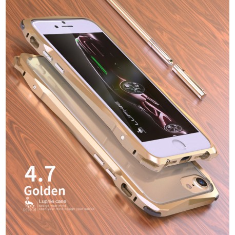 Чехол LUPHIE для IPHONE7 SPORTS-CAR( FOR IPHONE6/7) / золотой