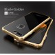 Чехол LUPHIE для IPHONE7 TOUGHEND GLASS BACK + METAL FRAME / черный+золото