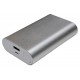 Портативный внешний аккумулятор PALMEXX 1*USB металлический корпус /10000mAh/ (серебро)