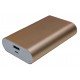 Портативный внешний аккумулятор PALMEXX 1*USB металлический корпус /10000mAh/ (золотой)