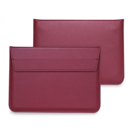 Чехол PALMEXX MacCase для MacBook Air 15.4" кожзам с подставкой /бордовый/