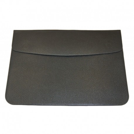 Чехол MacCase для MacBook Air 13.3" кожзам /черный/