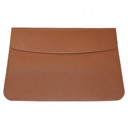 Чехол MacCase для MacBook Air 13.3" кожзам /коричневый/