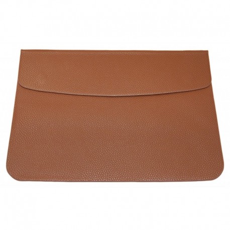 Чехол MacCase для MacBook Air 13.3" кожзам /коричневый/