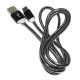 Кабель PALMEXX USB C-type - USB2.0 в оплетке /серебро