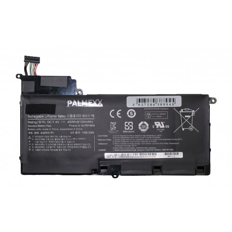 Аккумуляторная батарея PALMEXX AA-PBYN8AB для ноутбука Samsung NP530U4/NP535U4 (7,4V 6200mAh)