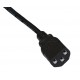Кабель питания: стандарт C13, сечение 3x1.0mm