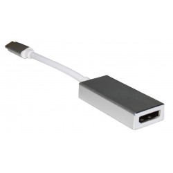 Кабель PALMEXX UsbC-DP / серебро