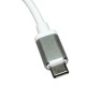Кабель PALMEXX UsbC-DP / серебро