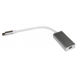 Кабель PALMEXX UsbC-mDP / серебро