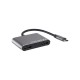 Хаб PALMEXX 4in1 USBC to 2*HDMI+USB3.0+USBC