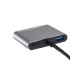 Хаб PALMEXX 4in1 USBC to 2*HDMI+USB3.0+USBC