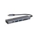 Хаб PALMEXX 6in1 USB-C to HDMI+2*USB3.0+USBC+CR